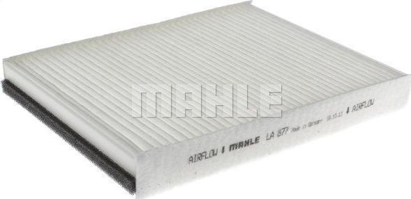 MAHLE LA 877 - Фильтр воздуха в салоне parts5.com