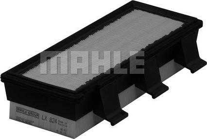 MAHLE LX 824 - Воздушный фильтр parts5.com