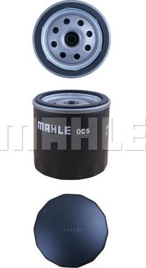 MAHLE OC 5 - Масляный фильтр parts5.com