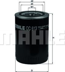 MAHLE OC 613 - Масляный фильтр parts5.com