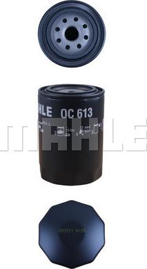 MAHLE OC 613 - Масляный фильтр parts5.com