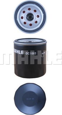 MAHLE OC 1063 - Масляный фильтр parts5.com