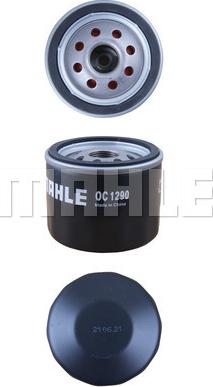 MAHLE OC 1290 - Масляный фильтр parts5.com