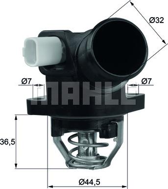 MAHLE TM 32 103 - Термостат, охлаждающая жидкость parts5.com