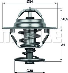 MAHLE TX 10 88D - Термостат, охлаждающая жидкость parts5.com