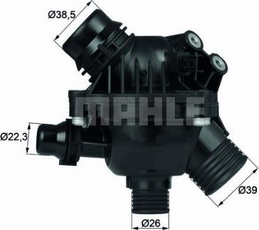 MAHLE TM 14 97 AP - Термостат, охлаждающая жидкость parts5.com