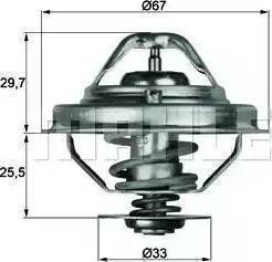 WAHLER 4123.80 - Термостат, охлаждающая жидкость parts5.com