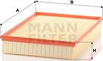 Mann-Filter C 4312/1 - Воздушный фильтр parts5.com