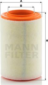 Mann-Filter C 15 007 - Воздушный фильтр parts5.com