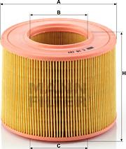 Mann-Filter C 18 121 - Воздушный фильтр parts5.com