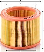 Mann-Filter C 1760 - Воздушный фильтр parts5.com