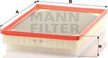 Mann-Filter C 36 172 - Воздушный фильтр parts5.com