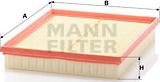 Mann-Filter C 30 130 - Воздушный фильтр parts5.com