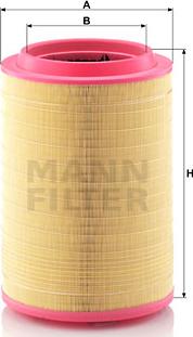 Mann-Filter C 32 1420/2 - Воздушный фильтр parts5.com