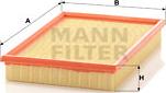 Mann-Filter C 2991/2 - Воздушный фильтр parts5.com
