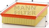 Mann-Filter C 29 198/1 - Воздушный фильтр parts5.com