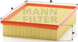 Mann-Filter C 29 198 - Воздушный фильтр parts5.com