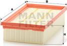 Mann-Filter C 2485/2 - Воздушный фильтр parts5.com