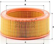 Mann-Filter C 2582 - Воздушный фильтр parts5.com