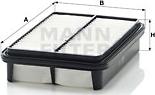 Mann-Filter C 2535 - Воздушный фильтр parts5.com