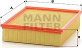 Mann-Filter C 26 151 - Воздушный фильтр parts5.com