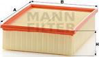 Mann-Filter C 26 206/1 - Воздушный фильтр parts5.com