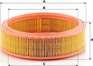 Mann-Filter C 2021 - Воздушный фильтр parts5.com