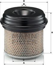 Mann-Filter C 21 338 - Воздушный фильтр parts5.com