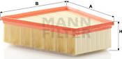 Mann-Filter C 2295/4 - Воздушный фильтр parts5.com