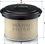 Mann-Filter C 27 585/3 - Воздушный фильтр parts5.com