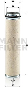 Mann-Filter CF 800 - Фильтр добавочного воздуха parts5.com