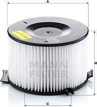 Mann-Filter CU 1738 - Фильтр воздуха в салоне parts5.com