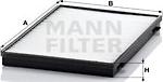 Mann-Filter CU 3943 - Фильтр воздуха в салоне parts5.com