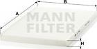 Mann-Filter CU 3562 - Фильтр воздуха в салоне parts5.com