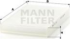 Mann-Filter CU 3192 - Фильтр воздуха в салоне parts5.com