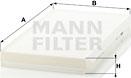 Mann-Filter CU 3139 - Фильтр воздуха в салоне parts5.com