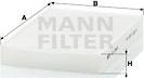 Mann-Filter CU 2945 - Фильтр воздуха в салоне parts5.com