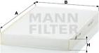 Mann-Filter CU 2952 - Фильтр воздуха в салоне parts5.com