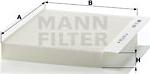 Mann-Filter CU 2680 - Фильтр воздуха в салоне parts5.com