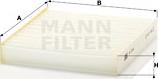 Mann-Filter CU 2145 - Фильтр воздуха в салоне parts5.com