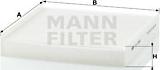 Mann-Filter CU 2245 - Фильтр воздуха в салоне parts5.com