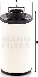 Mann-Filter H 6003 Z - Гидрофильтр, автоматическая коробка передач parts5.com