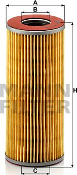 Mann-Filter H 712 k - Масляный фильтр parts5.com