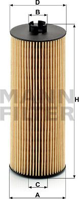 Mann-Filter HU 945/3 x - Масляный фильтр parts5.com