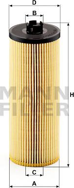 Mann-Filter HU 945/2 x - Масляный фильтр parts5.com