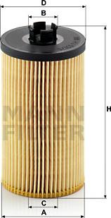 Mann-Filter HU 931/5 x - Масляный фильтр parts5.com