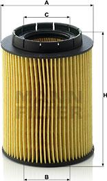 Mann-Filter HU 932/6 n - Масляный фильтр parts5.com