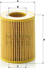 Mann-Filter HU 925/4 y - Масляный фильтр parts5.com