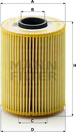 Mann-Filter HU 926/4 x - Масляный фильтр parts5.com