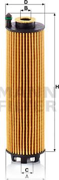 Mann-Filter HU 6028 z - Масляный фильтр parts5.com